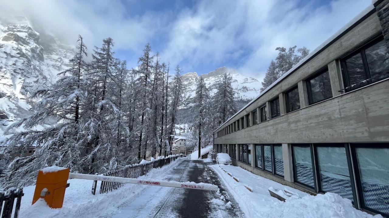 Center, Sauna - Haus Linaria Leukerbad Kültér fotó