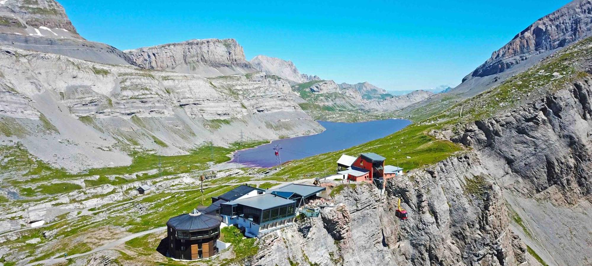 Center, Sauna - Haus Linaria Leukerbad Kültér fotó